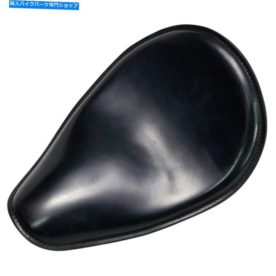 シート レザーオートバイソロシート - ブラック Leather Motorcycle Solo Seat - Black【並行輸入品】｜Us Custom Parts Shop USDM