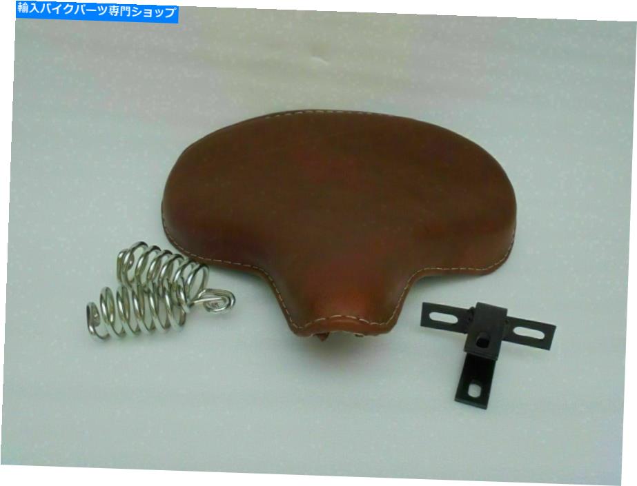 シート ハーリーWLA WLC VL UL ELのためのナックルヘッドソロのFlatheadブラウンレザーシート KNUCKLEHEAD SOLO FLATHEAD BROWN LEATHER SEAT For HARLEY WLA WLC VL UL EL【並行輸入品】｜Us Custom Parts Shop USDM