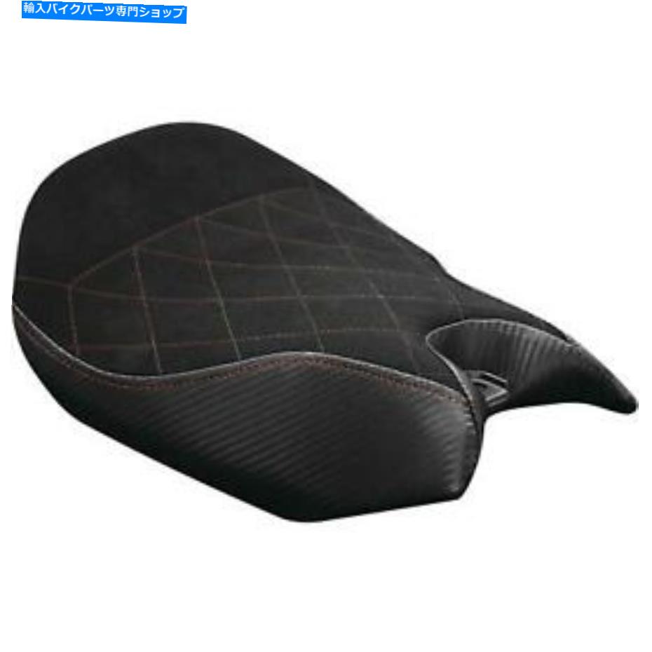 シート Luimotoシートカバーダイヤモンドドゥカティパニグレ1199ライダーブラック/ブラック1202102 LUIMOTO SEAT COVER DIAMOND DUCATI PANIGALE 1199 RIDER BLACK/BLACK 1202102【並行輸入品】