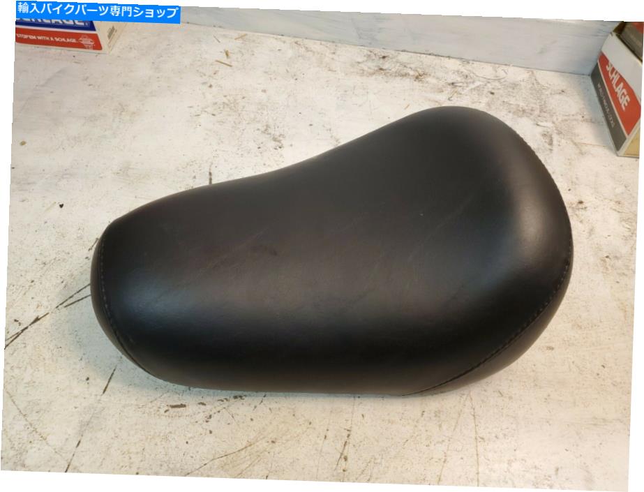 シート 新しいようなハーレースポーツスターのための黒い革の運転者ライダーソロの座席 Black Leather Driver Rider Solo Seat For Harley Sportster like new【並行輸入品】｜Us Custom Parts Shop USDM