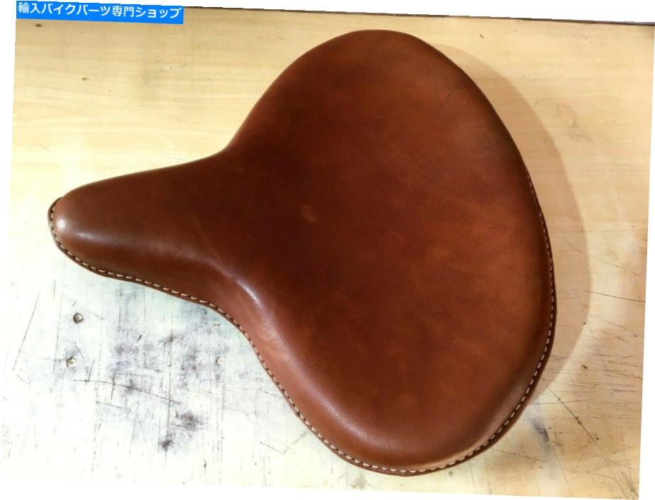 シート 純正レザーハーレーWLA WLC VL UL EL WLナックルヘッドソロシートFlathead Brown Genuine Leather HARLEY WLA WLC VL UL EL WL KNUCKLEHEAD SOLO SEAT FLATHEAD BROWN【並行輸入品】|Us Custom Parts Shop USDM