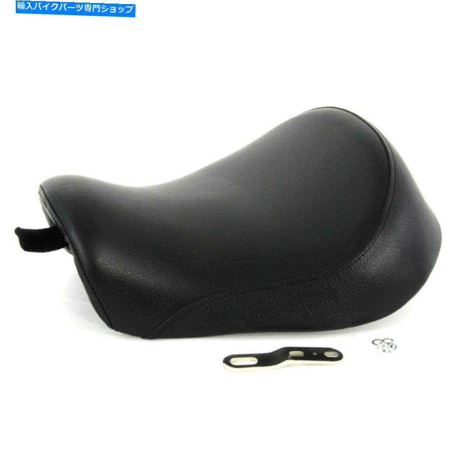 シート '04 -06＆2010-18ハーリースポーツスターのための黒い輪郭スタイルのフレームマウントソロの座席 Black Contour Style Frame Mount Solo Seat for '04-06 & 2010-18 Harley Sportster【並行輸入品】