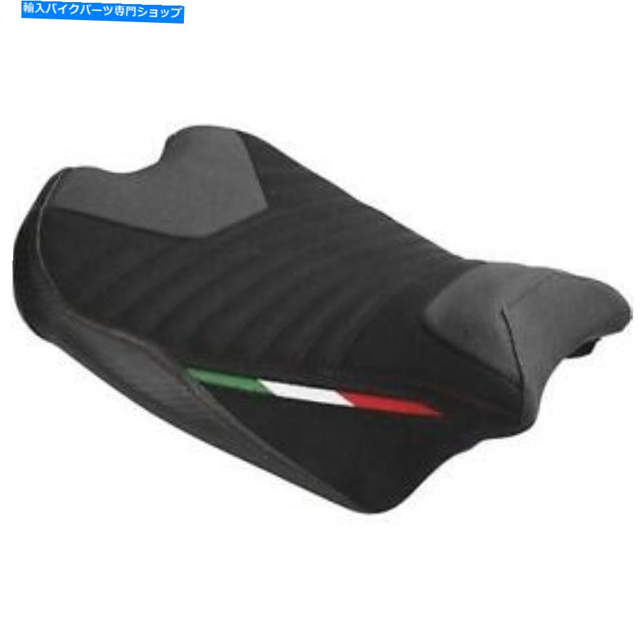 シート ルイモトシートカバーコルサドゥカティパニグレヴォ4ライダーBLK / BLK /イタリア国旗1452101 LUIMOTO SEAT COVER CORSA DUCATI PANIGALE V4 RIDER BLK/BLK/ITALIAN FLAG 1452101【並行輸入品】