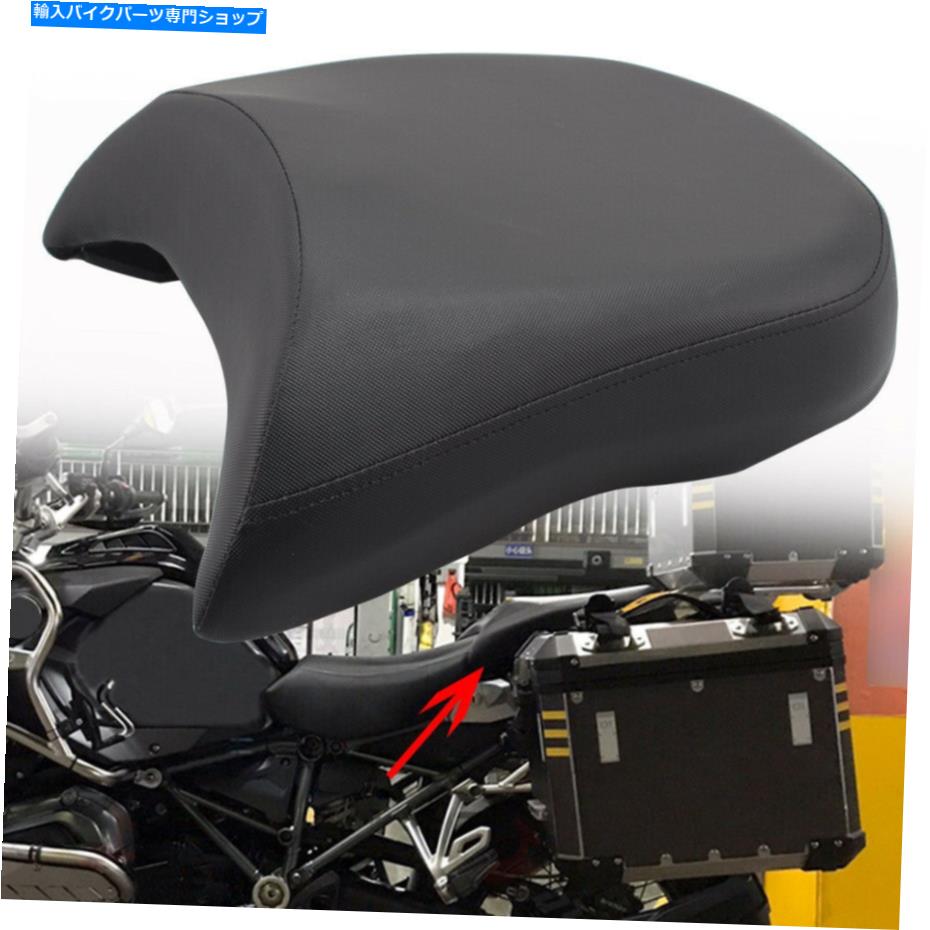 シート BMW R1200GS 2018-2020のためのオートバイ後部助手席ピリオンクッションブラック Motorcycle Rear Passenger Seat Pillion Cushion Black For BMW R1200GS 2018-2020【並行輸入品】