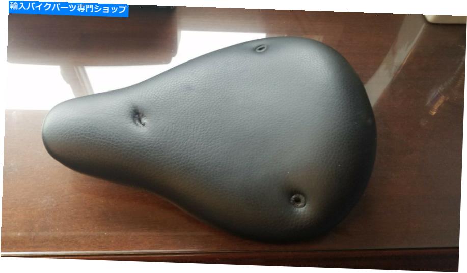シート レザーメモリフォーム、メタルボトムオートバイシート Leather memory foam, metal bottom motorcycle seat【並行輸入品】