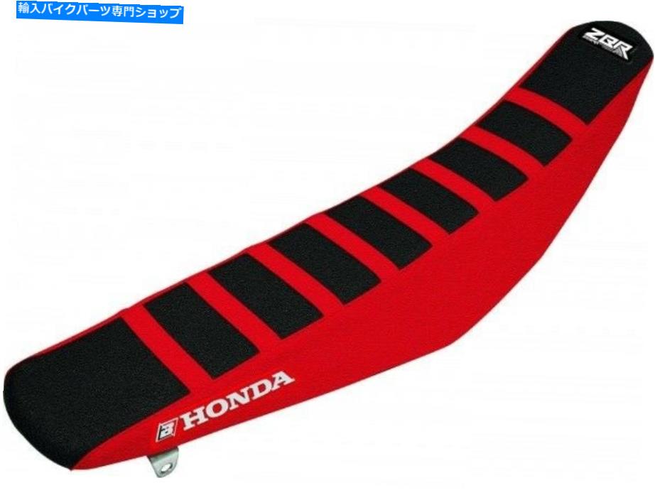 シート ブラック/レッドシマウマシートカバーフィットホンダCRF450-R 2002 2003 2004 Black/Red Zebra Seat Cover Fits Honda CRF450-R 2002 2003 2004【並行輸入品】