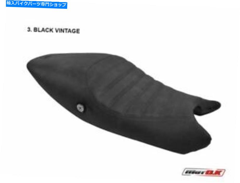 シート DUCATI MONSTER 696 796 2008 - 2015 MOTOKシートカバーアンチスリップB489 / R2A / K12ブラック Ducati Monster 696 796 2008 - 2015 MotoK Seat Cover Anti-Slip B489/R2A/K12 black【並行輸入品】