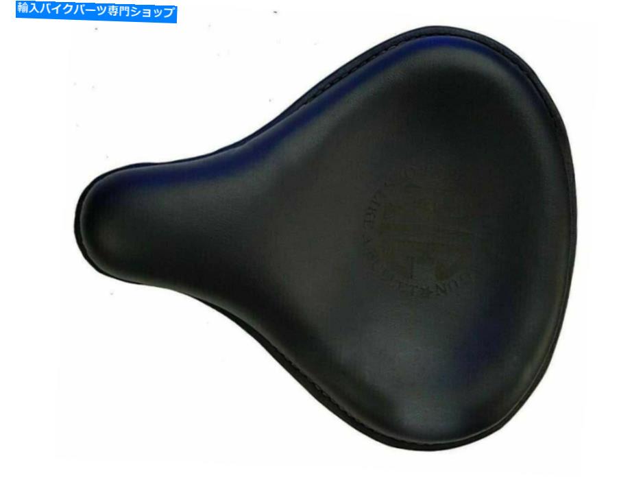 シート ロイヤルエンフィールドクラシックブラックのための新しい純粋な革刻まれたフロントソロサドルシート New Pure Leather Engraved Front Solo Saddle Seat for Royal Enfield Classic Black【並行輸入品】|Us Custom Parts Shop USDM