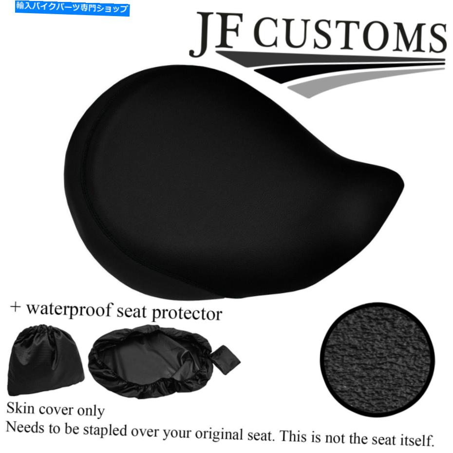 シート ブラックビニールカスタムフィットホンダシャドウVT 1100 C3フロントシートカバー+ WSP BLACK VINYL CUSTOM FITS HONDA SHADOW VT 1100 C3 FRONT SEAT COVER+WSP【並行輸入品】