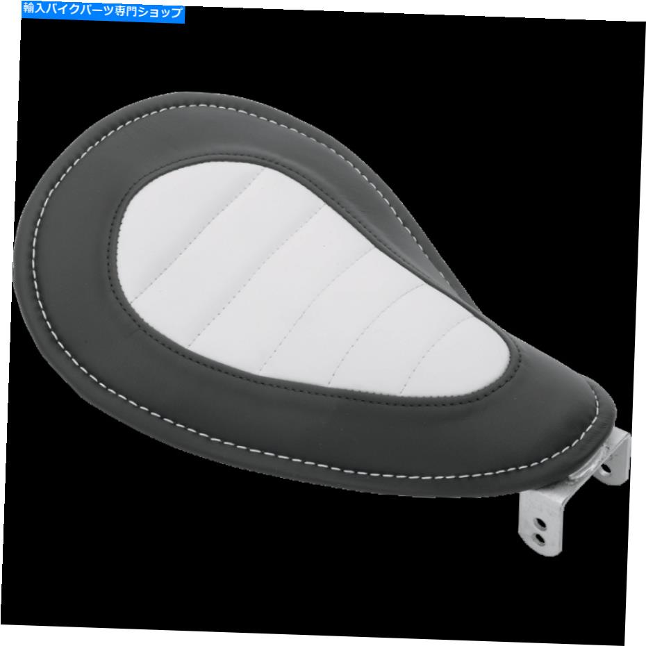 シート ドラッグスペシャリ - 0806-0036 - 境界ステッチの小さい春ソロの座席 Drag Specialties - 0806-0036 - Small Spring Solo Seat with Perimeter Stitch【並行輸入品】