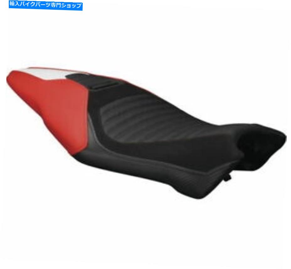シート Luimoto 1381101シートカバーコラ、ブラック/レッド/ホワイト、ライダー Luimoto 1381101 Seat CoverCorsa, Black/Red/White, Rider【並行輸入品】