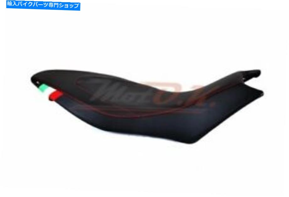 シート Aprilia Dorsoduro 750/1200（08-20）Motok Seat Cover Black Color Red Stiching Aprilia DORSODURO 750/1200 (08-20) Motok Seat Cover Black Color RED Stiching【並行輸入品】