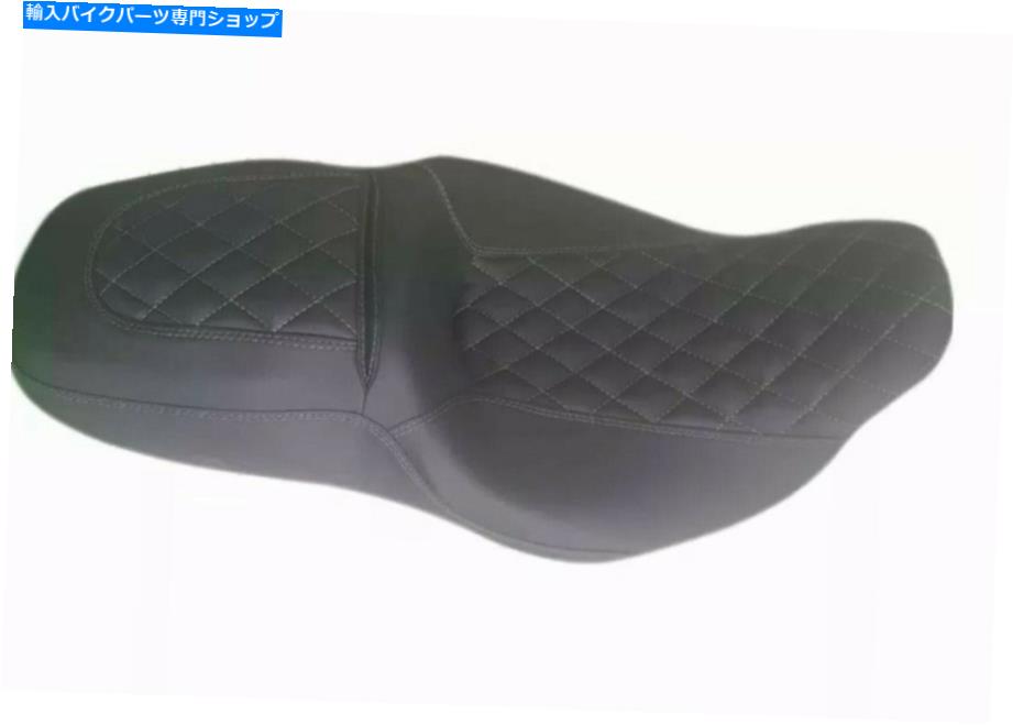 シート ハーレーダビッドソン2011-2020グレーステッチストリート/ロードグライドシートカバー Harley-Davidson 2011-2020 Gray Stitch Street/road Glide Seat Cover【並行輸入品】
