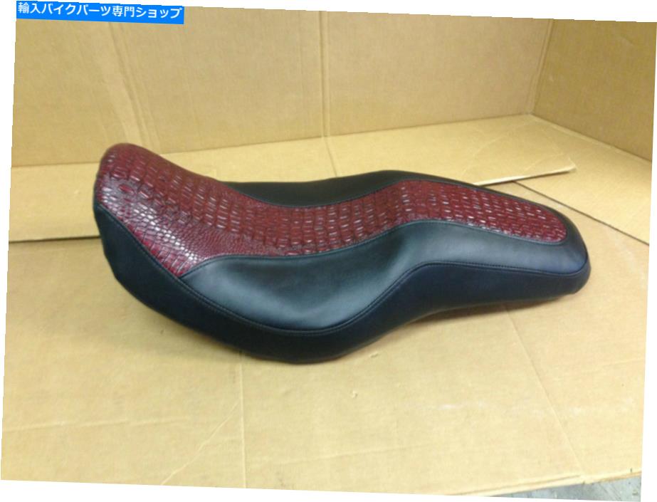 シート 2007-12ハーリーダイナFXDCスーパーグライド交換シートカバーカスタムカラー 2007-12 Harley Dyna FXDC Super Glide Replacement Seat Cover Custom Colors【並行輸入品】