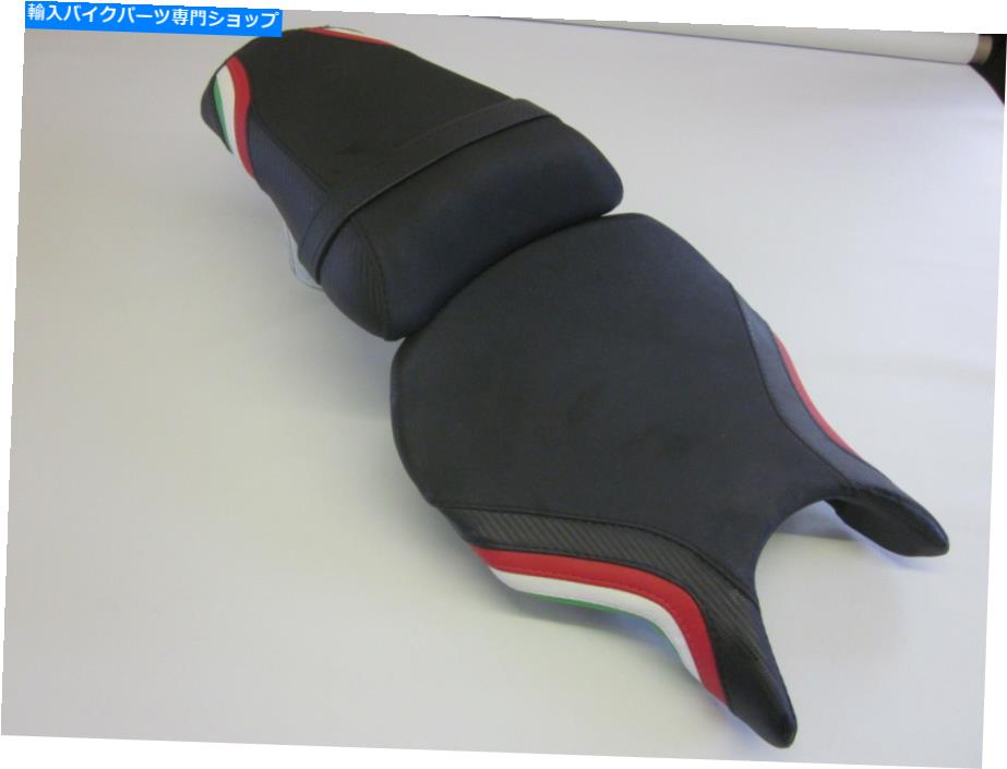 シート D05 DUCATI 749/999カーボン/イタリアの国旗色ビニールシートカバー - セット D05 Ducati 749/999 Carbon/Italian flag colours vinyl seat cover -SET【並行輸入品】