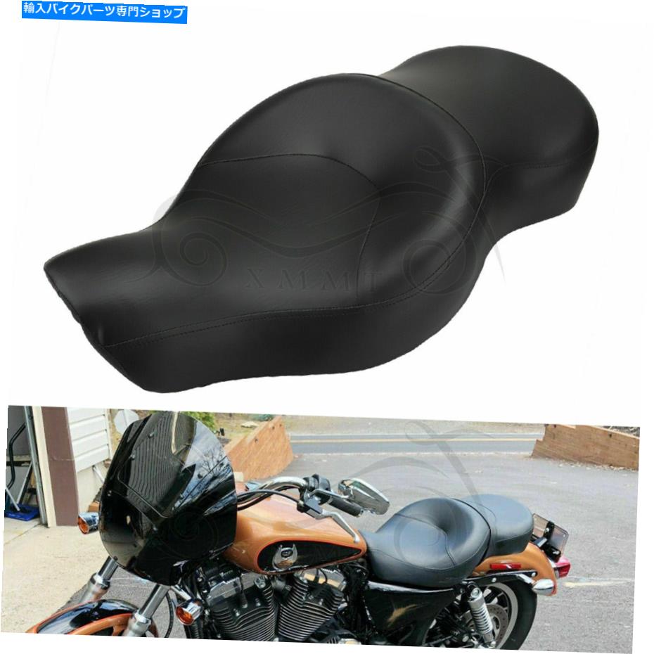 シート ハーリースポーツスターXL1200C XL883Lのためのオートバイ2の運転席の座席 Motorcycle 2 Up Driver Passenger Seat For Harley Sportster XL1200C XL883L Custom【並行輸入品】｜Us Custom Parts Shop USDM