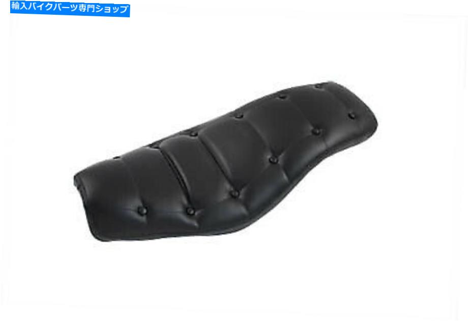 シート ボタンが付いているコブラスタイルの平らな座席ハーレー - ダビッドソン Cobra Style Flatlander Seat With Buttons fits Harley-Davidson【並行輸入品】