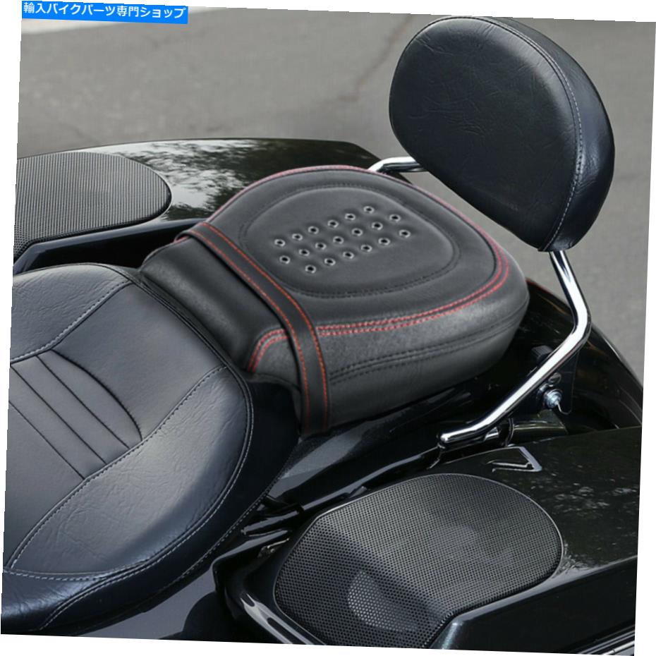 シート ハーレーロードキングストリートグライド2009-2020のための後部旅客ピリオンシートフィット Rear Passenger Pillion Seat Fit For Harley Road King Street Glide 2009-2020【並行輸入品】 43,887円