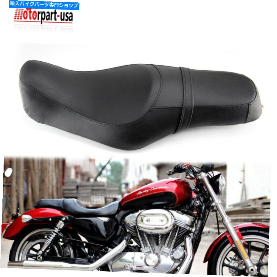 シート ドライバーライダー旅客2-upシートサドルのためのサドルXL 883 1200 48 72 Driver Rider Passenger 2-Up Seat Saddle for Harley Sportster XL 883 1200 48 72【並行輸入品】