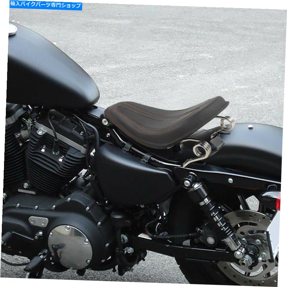 シート 運転席W /スプリングブラケットフィットハーリースポーツスターXL 1200 04-06 2019 Driver Seat w/ Springs Bracket Fit For Harley Sportster XL 1200 04-06 10-21 2019【並行輸入品】