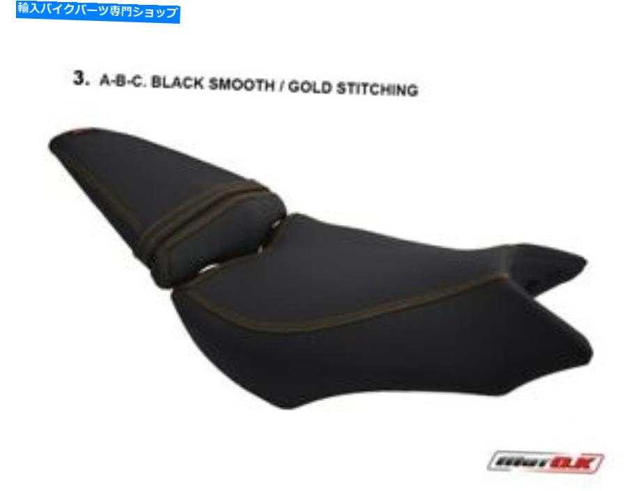 シート ホンダCB 1000 R 2011モトkシートカバーブラックカラーゴールドステッチ Honda CB 1000 R 2011 MotoK Seat Cover Black Color Gold Stitching【並行輸入品】｜Us Custom Parts Shop USDM