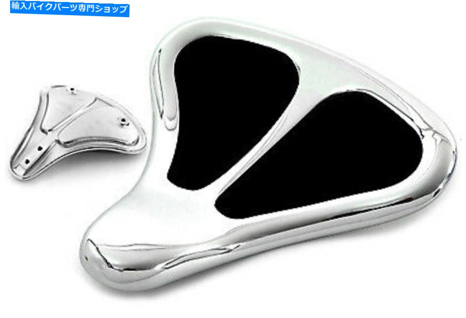 シート Chrome Alloy Soloシートはハーレー - ダビッドソンにフィットします Chrome Alloy Solo Seat fits Harley-Davidson【並行輸入品】