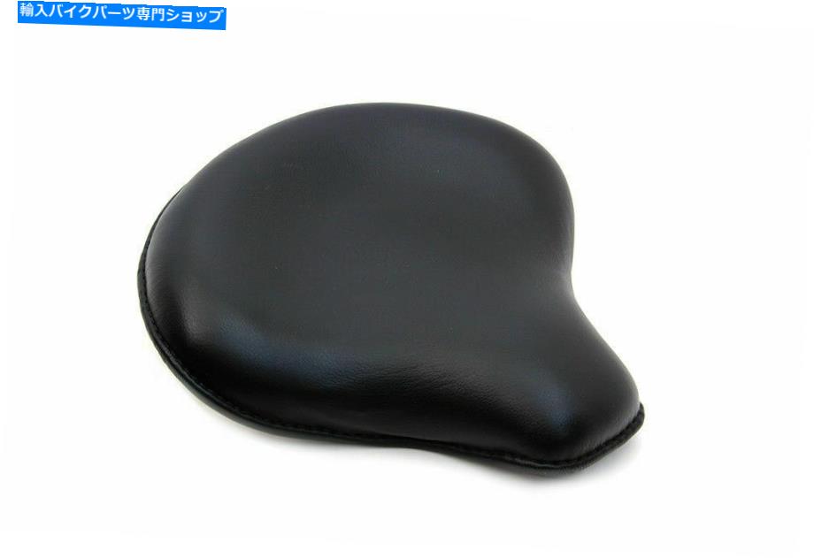 シート V-Twinによるハーレーダビッドソンのための黒い革ソロの座席 Black Leather Solo Seat for Harley Davidson by V-Twin【並行輸入品】