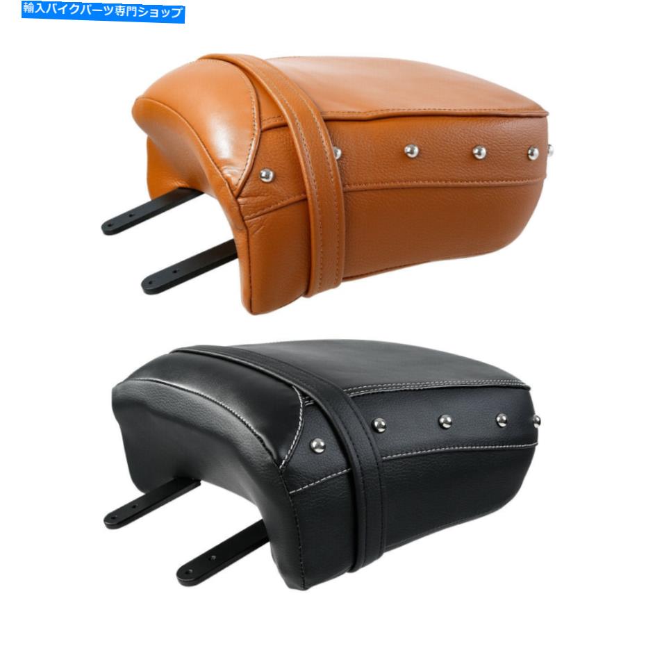 シート インドのチーフクラシック2014-2018のための黒/茶色のレザーリアの助手席 Black/ Brown Leather Rear Passenger Seat For Indian chief classic 2014-2018 2017【並行輸入品】