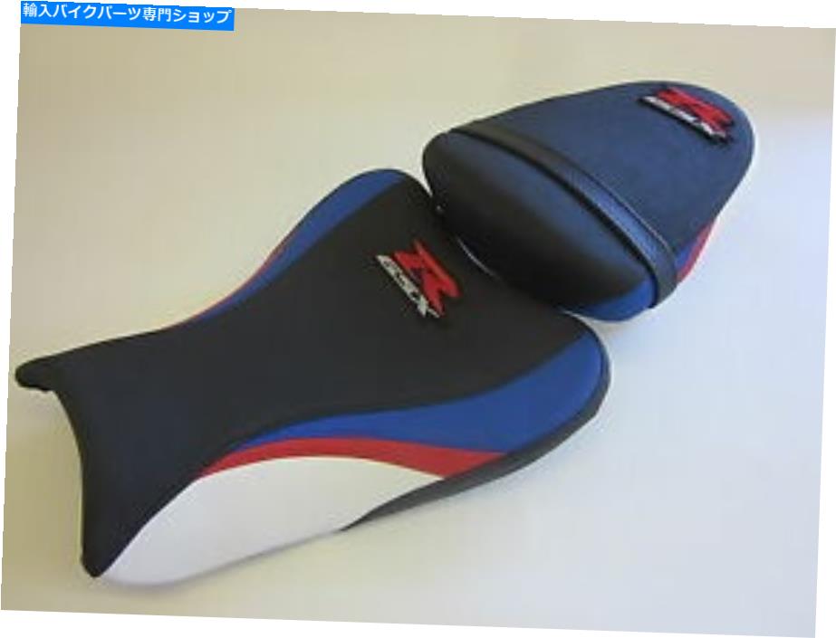 シート S36スズキGSXR 1000 K7 K8フロントとリアビニーリーシートカバーアップグレードレッドブルーセット S36 Suzuki GSXR 1000 K7 K8 Front and rear vinyl seat cover upgrade-Red Blue SET【並行輸入品】