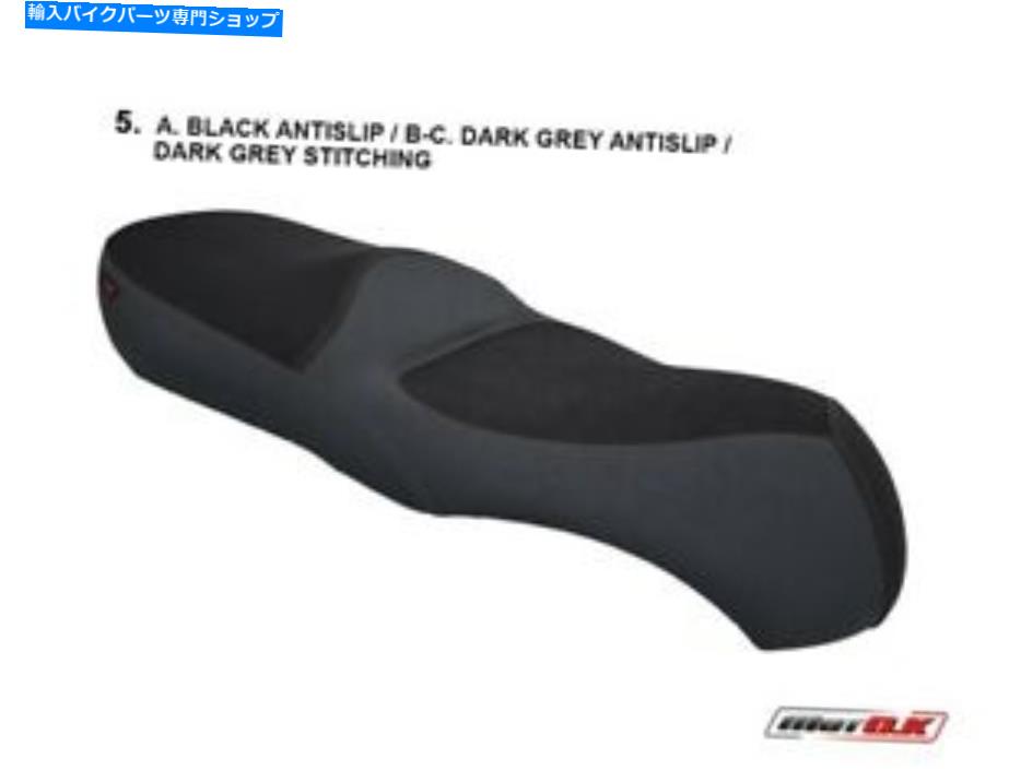 シート Aprilia Scarabeo 300（2008）Motok Seat Coverダークグレーカラーダークグレーステッチ Aprilia SCARABEO 300 (2008) MotoK Seat Cover Dark Grey Color Dark Grey Stitching【並行輸入品】 43,887円