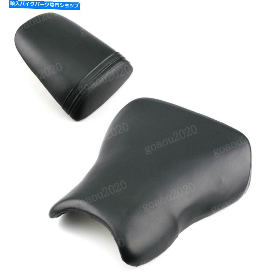 シート ホンダCBR929RR 2000-2001のための黒い表裏の座席のシートピリオンクッションのサドル Black Front Rear Seat Seat Pillion Cushion Saddles For Honda CBR929RR 2000-2001【並行輸入品】