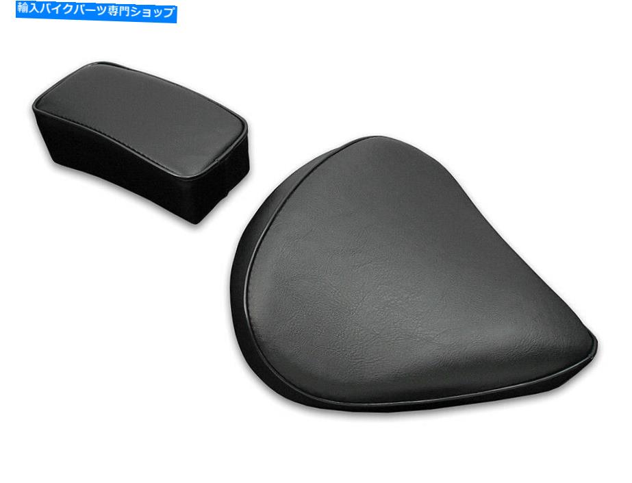 シート ソロシートとリアピリオンパッドセットフィットハーレー - デビッドソン Solo Seat and Rear Pillion Pad Set fits Harley-Davidson【並行輸入品】