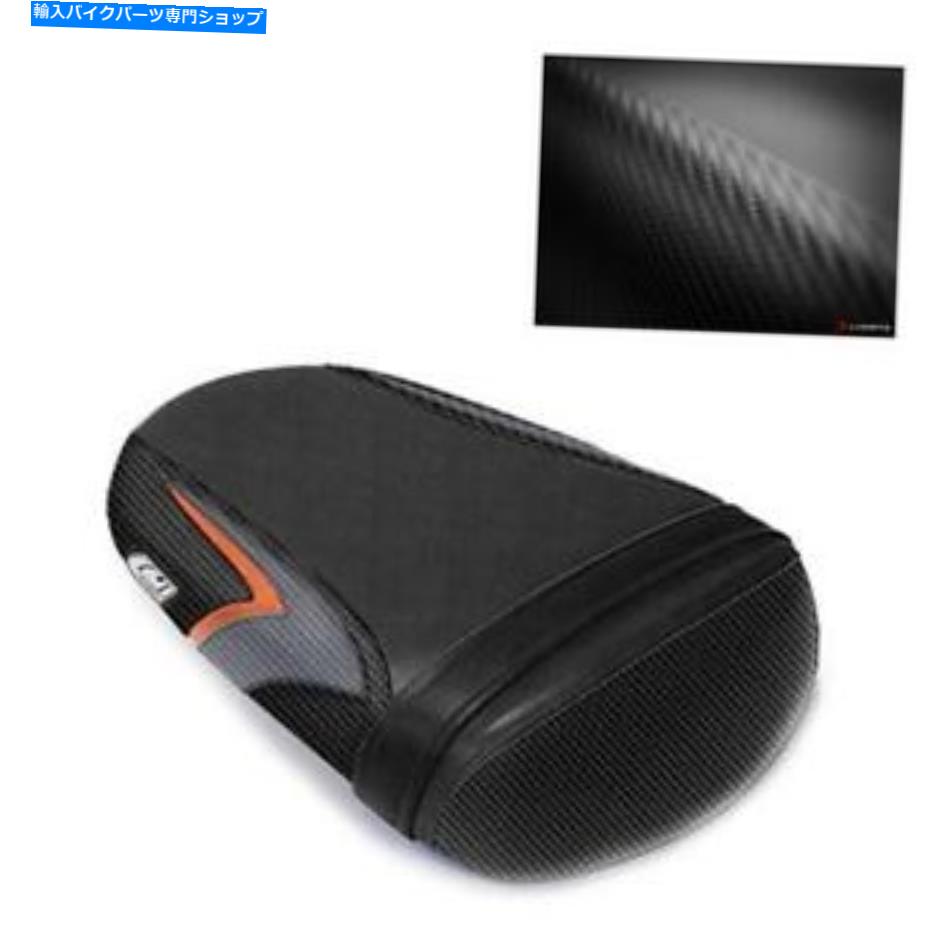 シート スズキGSXR 600シートカバー2008 2009 2010リアブラックオレンジルイモト Suzuki GSXR 600 Seat Cover 2008 2009 2010 Rear Black Orange Luimoto【並行輸入品】