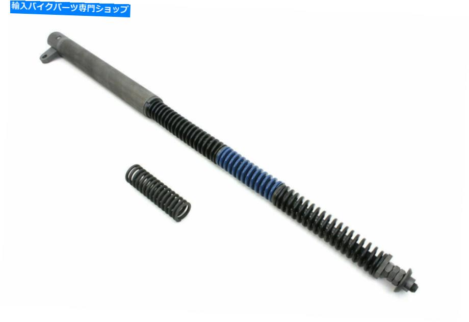 シート Harley Davidson for V-Twinによるパーキル化シートポストアセンブリ Parkerized Seat Post Assembly for Harley Davidson by V-Twin【並行輸入品】