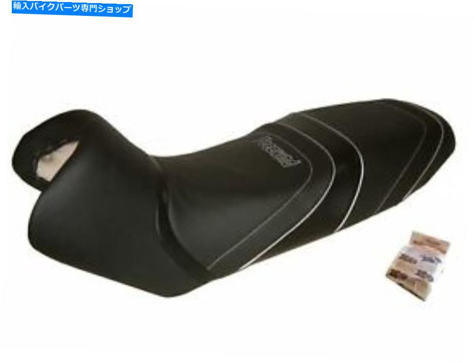 シート 鈴木XF 650フリーウインド\u003d 1997トップ販売者シートカバーセットデザイナーブラックホワイト Suzuki XF 650 Freewind \u003d1997 Top Sellerie Seat Cover set Designer Black White【並行輸入品】