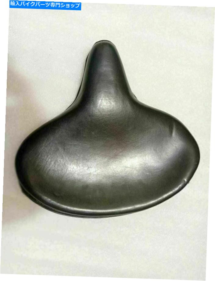 シート ハーレーナックルヘッドパンヘッドフラットヘッドブラックレザーサイト警察ソロシート HARLEY KNUCKLEHEAD PANHEAD FLATHEAD BLACK LEATHERITE POLICE SOLO SEAT【並行輸入品】