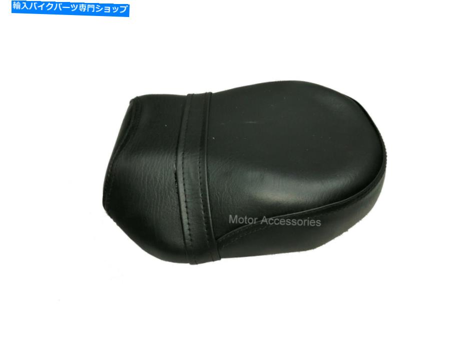 シート ハーレーアイロン883のための新しい黒純粋な革の乗客ピリオンシート New Black Pure Leather Passenger Pillion Seat For Harley Iron 883【並行輸入品】
