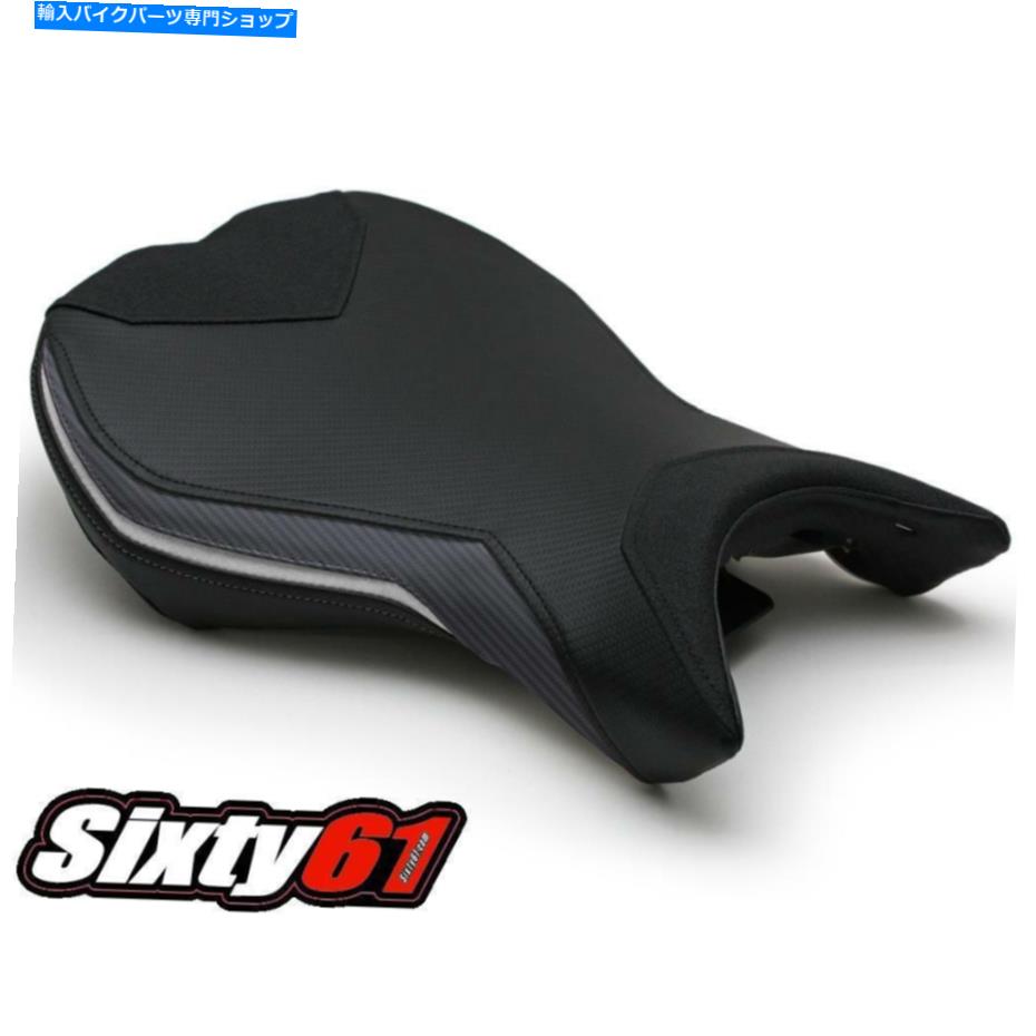 シート Triumph Daytona 675シートカバー2013 2014 2015 2017ルイモトブラックグレーライダー Triumph Daytona 675 Seat Cover 2013 2014 2015 2016 2017 Luimoto Black Gray Rider【並行輸入品】