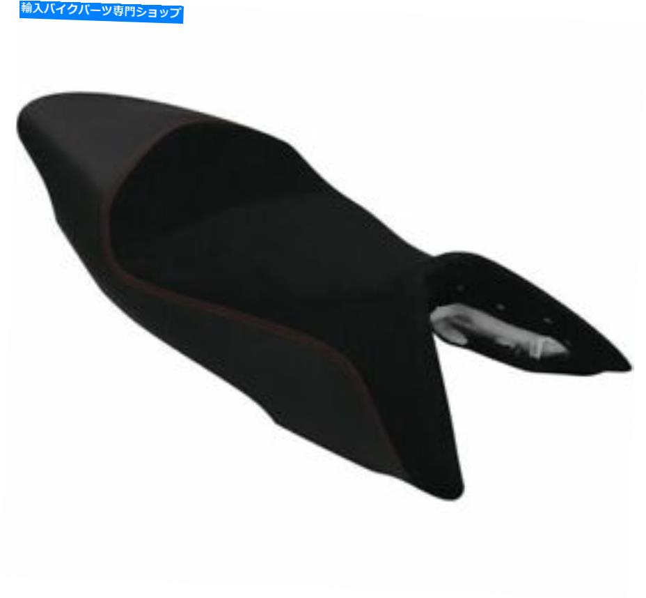 シート ルイモトスエード/ブラック/レッドライダーベースラインシートカバー Luimoto Suede/Black/Red Rider Baseline Seat Covers【並行輸入品】