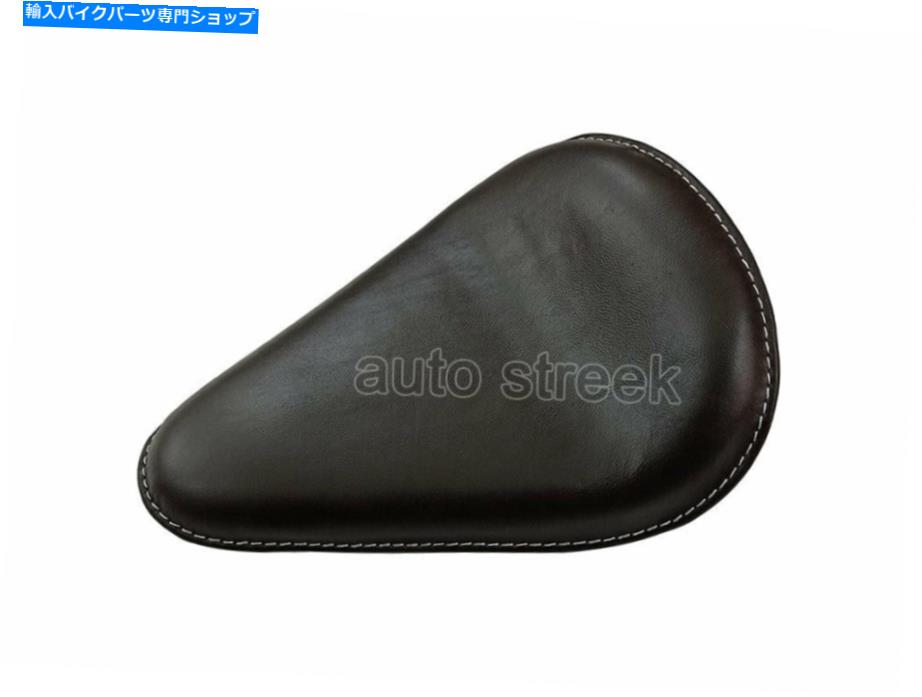 シート 古典的な500cc 350ccダークブラウンのためのロイヤルエンフィールドフロントライダーソロレザーシート Royal Enfield Front Rider Solo Leather Seat for Classic 500cc 350cc Dark Brown【並行輸入品】