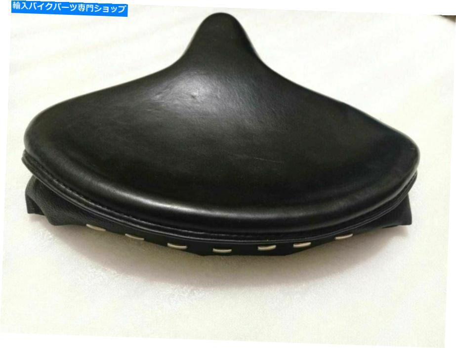 シート ハーレーナックルヘッドパンヘッドフラットヘッドブラックレザーサイト警察ソロシート HARLEY KNUCKLEHEAD PANHEAD FLATHEAD BLACK LEATHERITE POLICE SOLO SEAT【並行輸入品】
