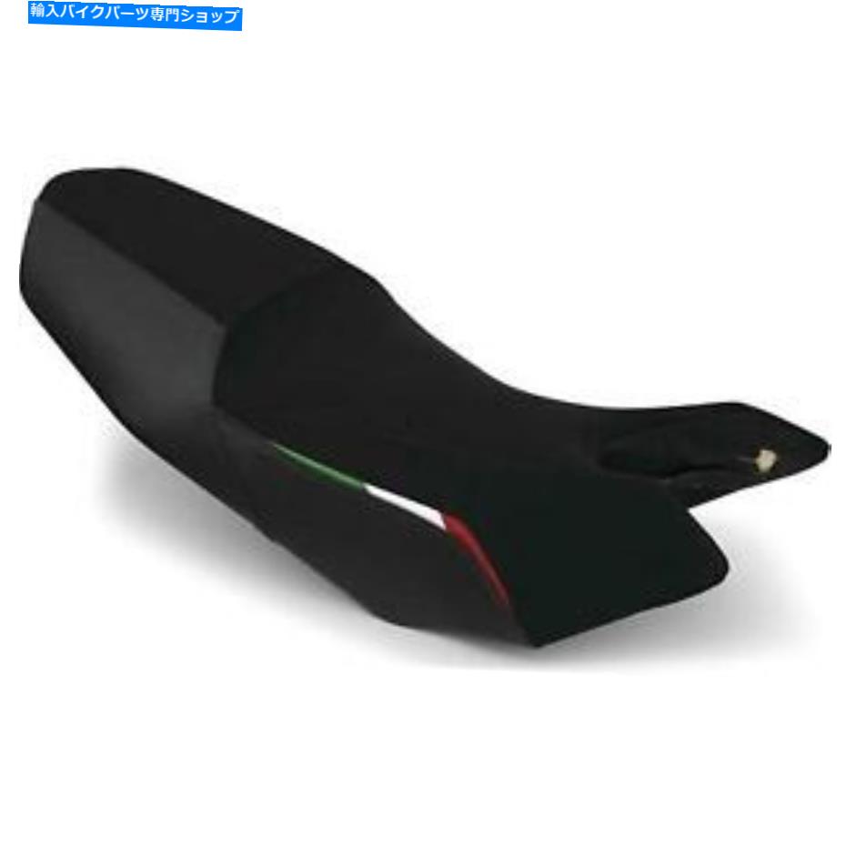 シート LuimotoシートカバーチームイタリアDUCハイパーモタードブラック/イタリア語国旗1271101 LUIMOTO SEAT COVER TEAM ITALIA DUC HYPERMOTARD BLACK/ITALIAN FLAG 1271101【並行輸入品】