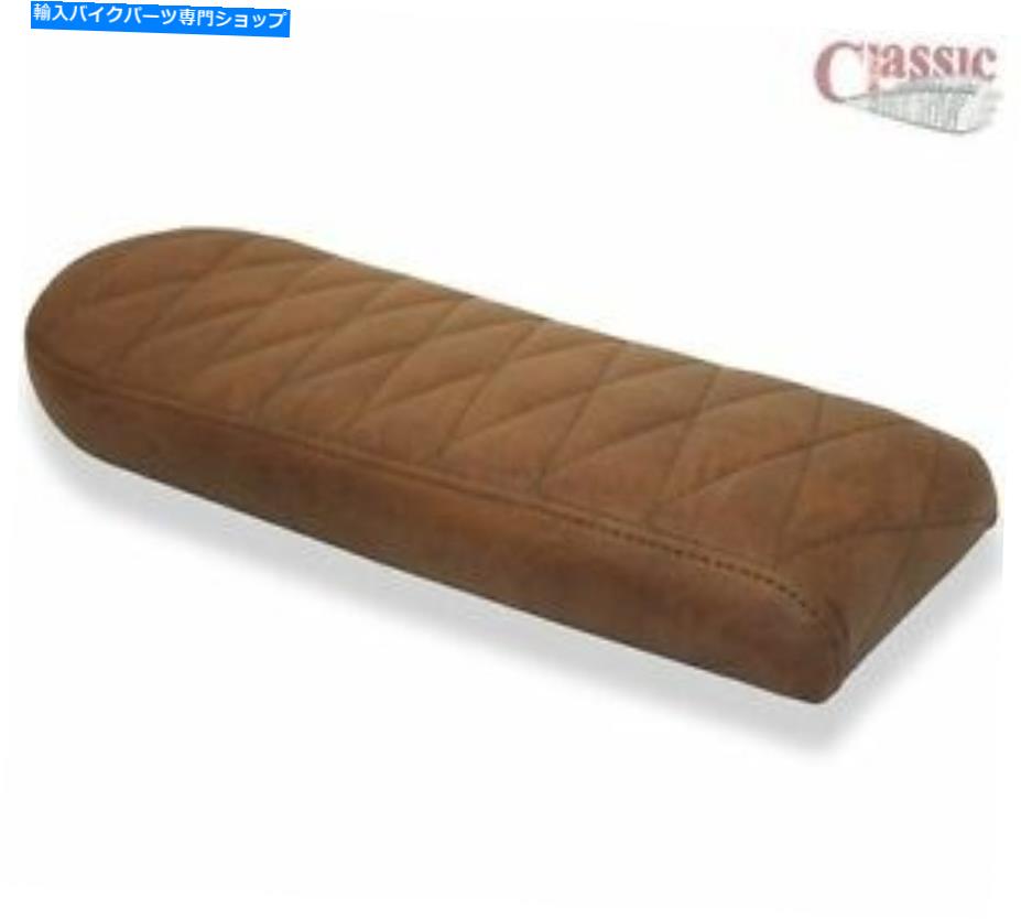 シート 茶色のスクランブル/試験/オフロードカスタムオートバイシート Brown Scramble/Trials/Offroad Custom Motorcycle Seat【並行輸入品】｜Us Custom Parts Shop USDM