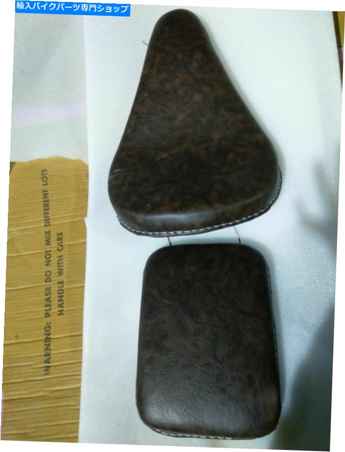 シート ハーレースタイルのロイヤルエンフィールドクラシックフロントとリアシートのための新しいスタイルフィット NEW STYLE FIT FOR Royal Enfield CLASSIC FRONT AND REAR SEAT IN HARLEY STYLE【並行輸入品】