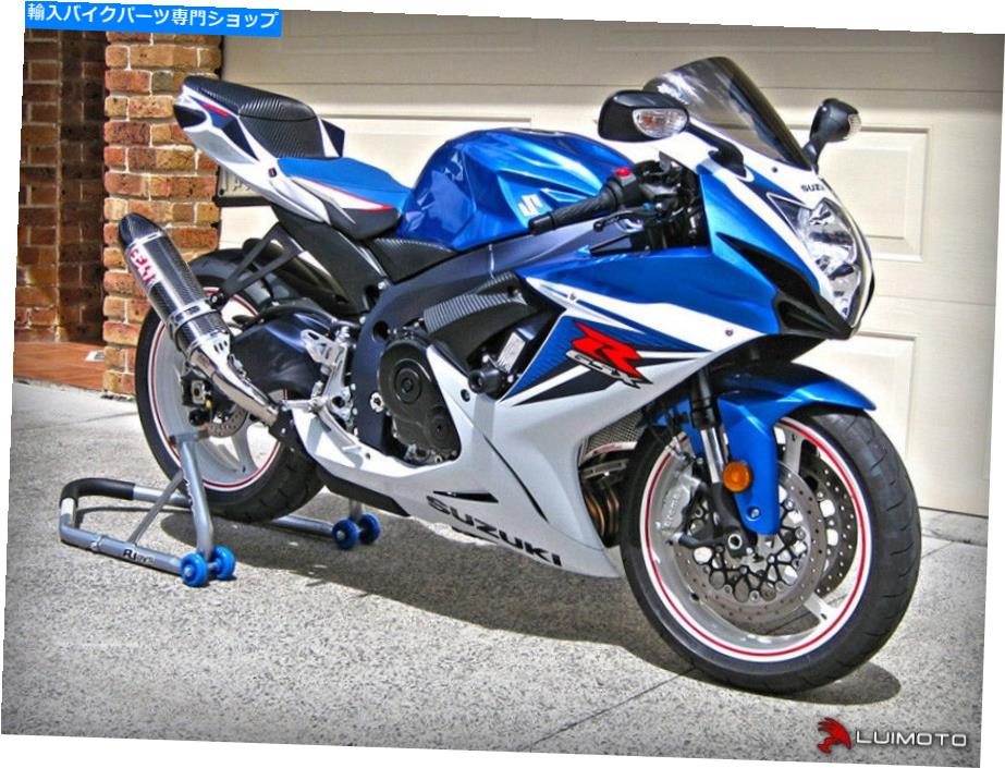 シート 鈴木GSX-R 600 7011-2020ルイモトのチームライダー＆/または助手席カバー TEAM RIDER &/OR PASSENGER SEAT COVERS FOR SUZUKI GSX-R 600 750 2011-2020 LUIMOTO【並行輸入品】