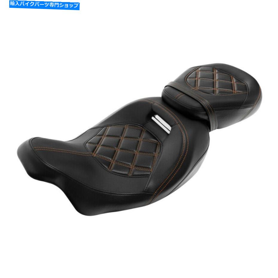 シート 運転席の助手席フィットHarley Cvo Street Glide 2009-2021 2019 2019 2019 Driver Passenger Seat Fit For Harley CVO Street Glide 2009-2021 2020 2019 2018【並行輸入品】