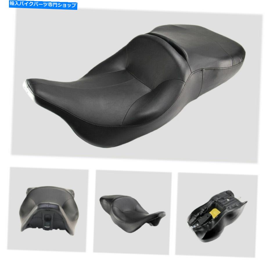 シート ライダーの運転手と助手席2のハーリーのための2つの概要Electra Glide Flht 97-07 Rider Driver and Passenger Seat 2 up For Harley Touring Electra Glide FLHT 97-07【並行輸入品】|Us Custom Parts Shop USDM