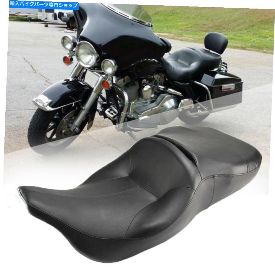 シート 2 UPハーレーエレクトログライドFlhtクラシック1997-2007のためのドライバーリアの助手席 2 Up Driver Rear Passenger Seat For Harley Electra Glide FLHT Classic 1997-2007【並行輸入品】｜Us Custom Parts Shop USDM 48,613円
