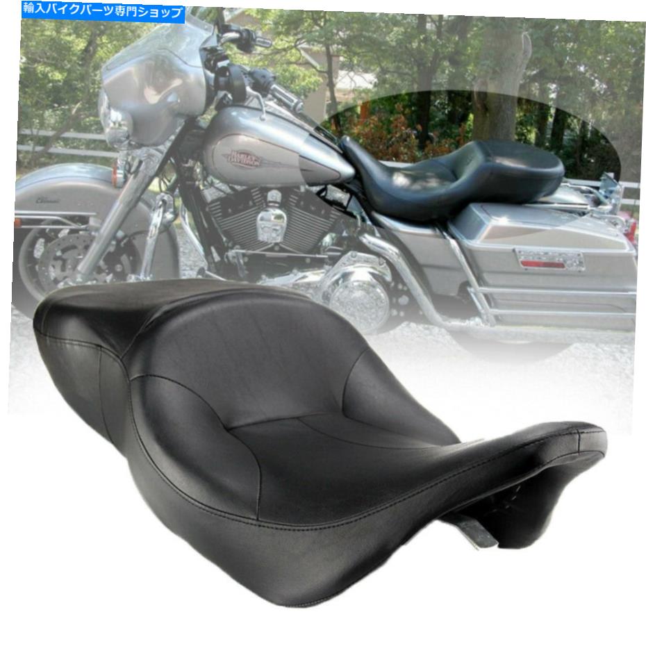 シート ハーレーエレクトラグライドウルトラクラシックFLHTCU 1997-2007のライダーと助手席 Rider and Passenger Seat For Harley Electra Glide Ultra Classic FLHTCU 1997-2007【並行輸入品】|Us Custom Parts Shop USDM