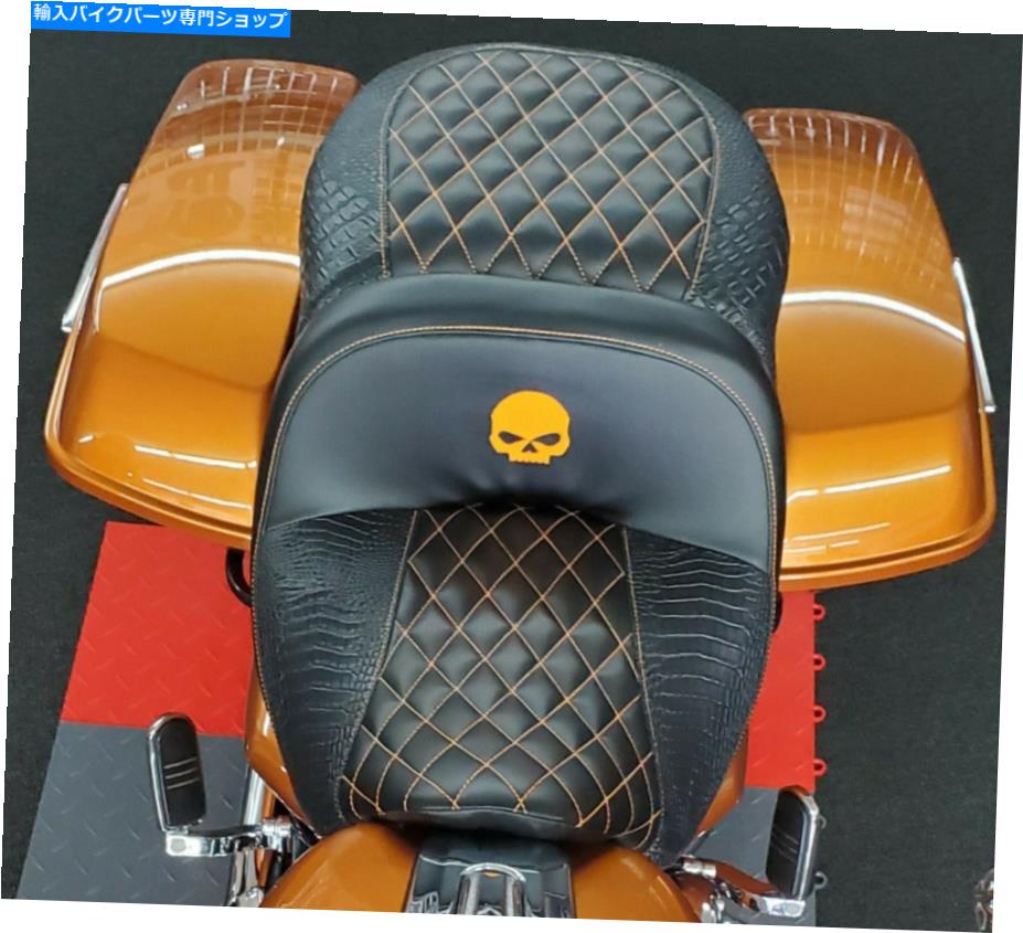 シート 2008-20ハーレーダビッドソンエレクトラグライドウルトラ***シートカバー*** 6ヶ月保証*** 2008-20 Harley Davidson Electra Glide Ultra ***seat cover***6 month warranty***【並行輸入品】